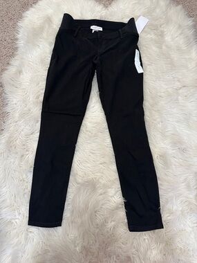 NWT Isabel Maternity by Ingrid & Isabel Black Skinny Ponte Maternity Pants